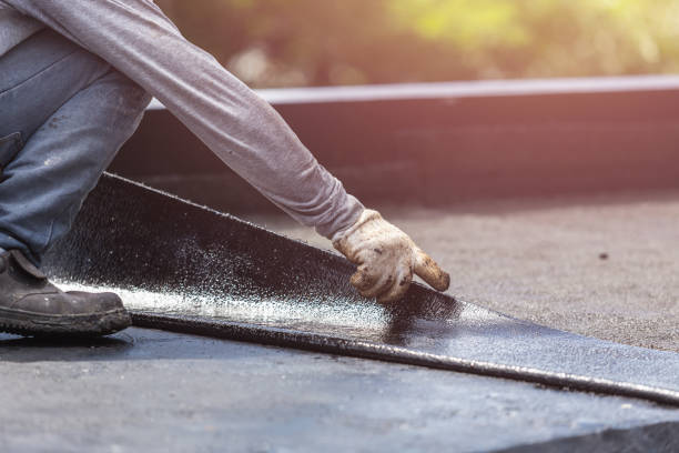 Professional Waterproofing technician working in Enon, VA
